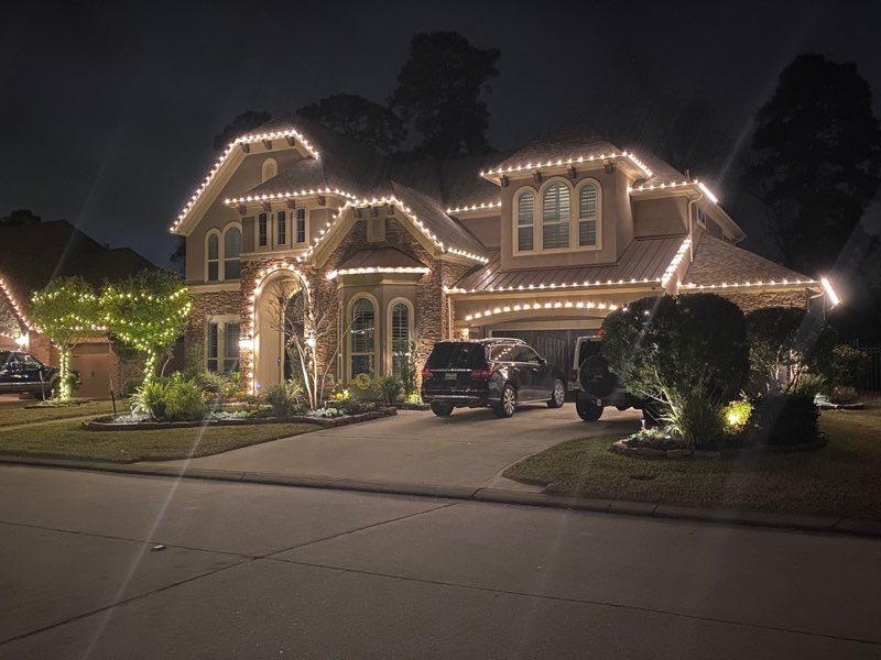 Christmas lights Frisco
